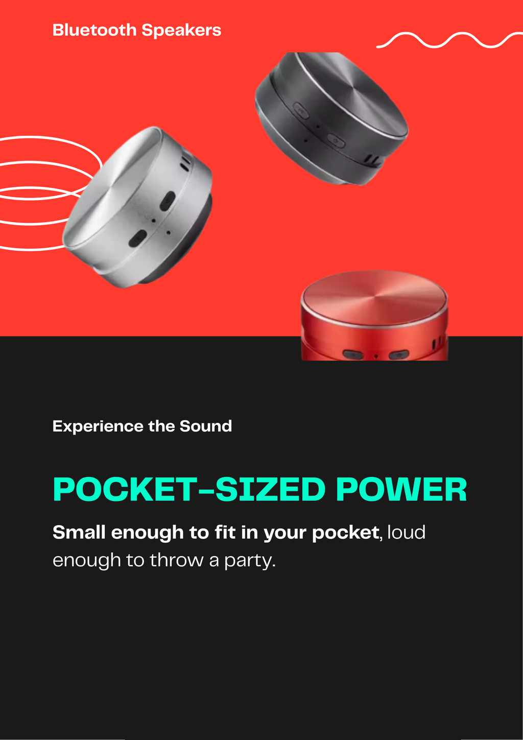 Pocket-Sized Bluetooth Speaker — Turn Anything Into a Speaker Instantly